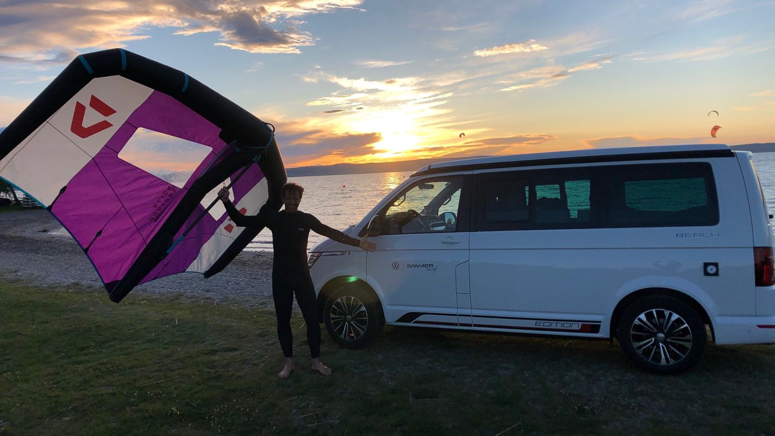 Chris Sammer präsentiert seinen individuell angepassten VW California
